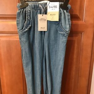 Toddler girls relaxed fit comfy pants